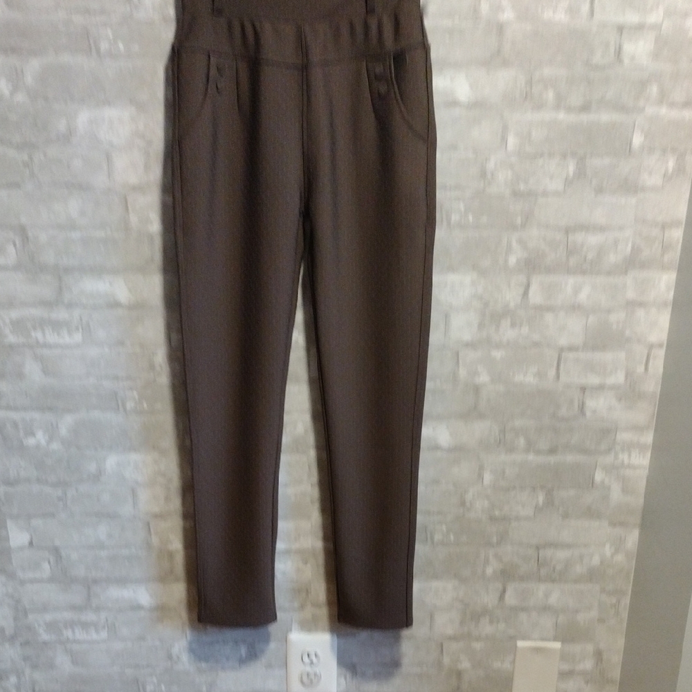 Elegant Brown Women's Pants